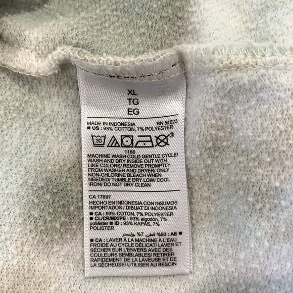 Old Navy Mid Rise Vintage Joggers Tie Dye Fleece Sweatpants Blue Green Size XL - Picture 6 of 6